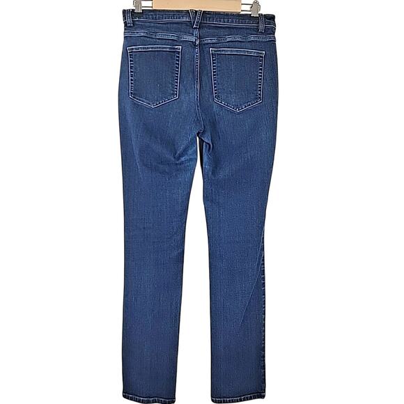 Duluth Trading Women’s Jeans Dark Wash Size 10x33 Straight Leg Denim - Picture 4 of 7